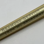 Vtg Ballpoint Pen Redmond Service 1824 W. Broadway Council Bluffs Ia Gas Station. Fixed Price $20.00.