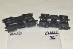 Scale Passenger Car Trucks Plastic Roundhouse Challenger W/36" Metal Wheel. Fixed Price $8.00.