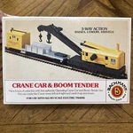Bachmann 46-1210-01 Crane Car & Boom Tender Ho Scale Union Pacific Nib. Fixed Price $23.89.