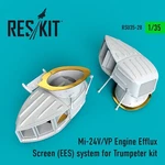 Reskit RSU35-0028 1:35 MI-24 Engine Efflux Screen (ees) System For Trumpeter. Fixed Price $30.16.