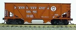 Accurail 2702 Scale Wood Sid Bay Open Hopper Kit Pennsylvania Prr - Nos. Fixed Price $16.99.