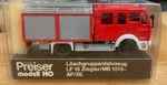 Rare Preiser Modell Ho 1/87 Mercedes-benz 1019-AF/36 Lf 16 Ziegler Fire Truck. Fixed Price $19.99.
