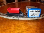 Vintage Rklin Germany Ho 4413 Tipping Car Original Box. Fixed Price $14.00.