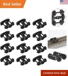 Quality 12-PACK Model Train Bogies With Lightweight Wheels For Ho Scale Railroad. Fixed Price $19.54.