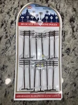 Ho Scale Model Power (12) Pack Telegraph Poles On Factory Original Display Card. Fixed Price $6.49.