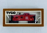 Tyco 327-22 Ho Scale Train 40' Santa Fe Caboose Red. Fixed Price $14.95.