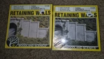 Ho Woodland Scenics Lot Of C1258 Concrete Retaining Walls Nib SS2. Fixed Price $13.50.