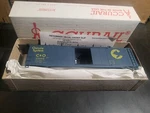 Accurail Ho #5121 Chessie (50' Plug Door Boxcar) C&o Kit - New Unassembled. Fixed Price $20.78.
