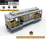 Occre #53007 1/24 San Francisco(cable Car). Fixed Price $117.00.