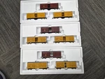 3 Each Marklin 45690 Ho Scale Union Pacific Stock Car Set. Fixed Price $250.00.