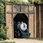 Woodland Scenics New 2026 Ho Scale Timber Single Track Tunnel Portal C1254. Fixed Price $11.92.