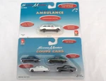 Life-like 1950'S Coupe Cars 433-1616 & Ambulance/hamden Hospital 1693, Vtg. Fixed Price $31.99.