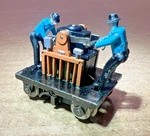 Ho Bachmann Gandy Dancer Operating Handcar Christmas Runs Good!. Fixed Price $19.00.