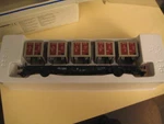 Marklin H0 4767 Db Flat Car With 5 Von Haus Containers Its Orig Box Lnib. Fixed Price $47.49.