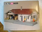 Kibri Ho Scale 9535 Plastic Model Kit - Achenmuhle Train Station Figures Incl.. Fixed Price $25.00.