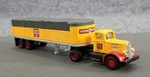 Cmw Mini Metals Ho 1/87 Wayne Feeds TRACTOR/32' Covered Wagon Trailer Loose. Fixed Price $18.95.
