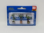 Walthers Scenemaster Ho 1086 Tropical Plants Trees Potted Botanicals Scenery. Fixed Price $11.03.