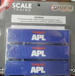 Scaletrains Ho Containers. Fixed Price $50.00.