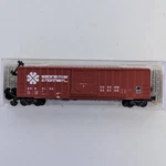 Micro-trains 25100 Scale Fmc 50' Rib Side Box Car-sabine River & Northern 5159. Fixed Price $29.80.