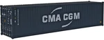 Walthers Scenemaster 40' Hi-cube Ho Scale Model Foot Container, Cma-cgm. Fixed Price $22.99.