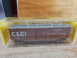 Kadee Ho Chicago Eastern Illinois 50 PS-1 Boxcar 6716 Road #5315 C&ei Nib. Fixed Price $29.99.