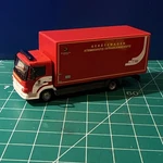 Herpa Ho Scale 1:87 Mercedes German Feuerwehr Fire Department Box Truck. Fixed Price $29.99.