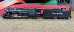 Rio Grande 4-6-2 By Mantua, Lighted Doghouse, Soundtraxx STEAM2 Dcc. Fixed Price $455.00.