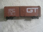 Ho Athearn 1211 40' Box Car Grand Trunk Western Gtw 516158 Knuckle Couplers. Fixed Price $6.99.