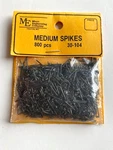 Micro Engineering Medium #30-104, For Laying Train Track, 800 Spikes, New. Fixed Price $12.99.