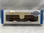 Bachmann Western Maryland Flat Car Ho Scale Silver Series #17334 Nip Sealed. Fixed Price $26.00.