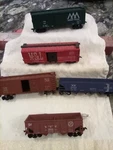 5 Vintage Athearn Ho Train Cars. Fixed Price $45.00.
