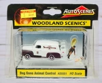 Woodland Scenics Autoscenes AS5551, Dog Gone Animal Control, Catcher, Ho. Fixed Price $14.95.