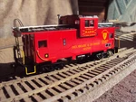 (2) Athearn'custom' Delaware & Hudson 'red' Wv Bw Cabooses With Extras Look!. Fixed Price $89.99.