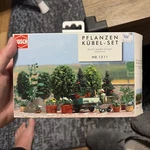 Busch # 1211 Garden Detail Set - Kit Ho Open Box Railroad Accessories. Fixed Price $37.99.