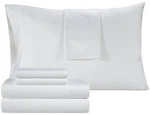 Dawson 1000-THREAD Count Queen 6-PC. Sheet Set, White Alpha Cotton Blend Sateen. Fixed Price $79.99.