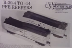 Ho Westerfield 6903 Pacific Fruit Express R-30-13 Reefer Kit 1925 Lettering Pfe. Fixed Price $19.95.
