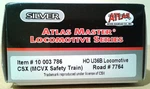 Ho Scale Atlas Ge U36B Csx "mcvx Safety Train" #7764 10003786 Dcc & Sound DH187. Fixed Price $215.00.