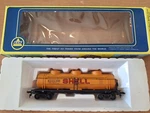 Ho Scale Ahm 3-DOME Tank Car 'shell' Item# 1245. Fixed Price $8.00.