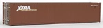 Walthers 40' Corrugated Container - Xtra Ho Scale. Fixed Price $12.49.