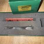 Bachmann Spectrum Master Railroad Series ON30 Flat Car Painted Unlettered 27399. Fixed Price $38.00.