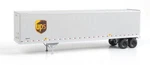 Walthers 949-2213 Ho United Parcel Service 45' Stoughton Trailer (pack Of 2). Fixed Price $37.94.