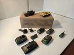 Roco Ho Minitanks Lot 10 Items Austria Sherman M113 M8 Car German Bussing +++. Fixed Price $25.49.