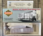 Proto 2000 Ho Kit #21198 Mather 40 Single Deck Stock B&o #112117 Nib. Fixed Price $14.09.