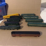 Bachmann Spectrum 81406 Train Emc Ho Doodlebug Prr Passenger Car Lot Of 10. Fixed Price $169.00.