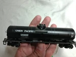 Bachmann Ho Scale Union Pacific Tank Car Up #69007 - No Box Used. Fixed Price $20.75.