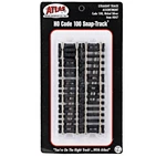 Atlas Model Railroad #847 Ho Code 100 Straight Track Assortment (12PCS.). Fixed Price $8.50.