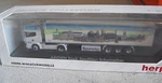 Rare Herpa Private Ho 1/87 Scania Aachen Schumacher Tractor Trailer Truck Nib. Fixed Price $26.97.