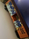 Graffiti Model Trains Great Condition, Cool Art. Fixed Price $45.00.