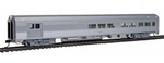 Walthers Ho Scale 85' Budd Baggage-lounge Painted & Unlettered 910-30050. Fixed Price $34.98.