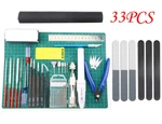 Bxqinlenx Professional 33 Pcs Gundam Tools Kit Modeler Basic Craft J. Fixed Price $37.88.